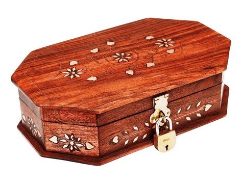 Trinket Box With Lock 